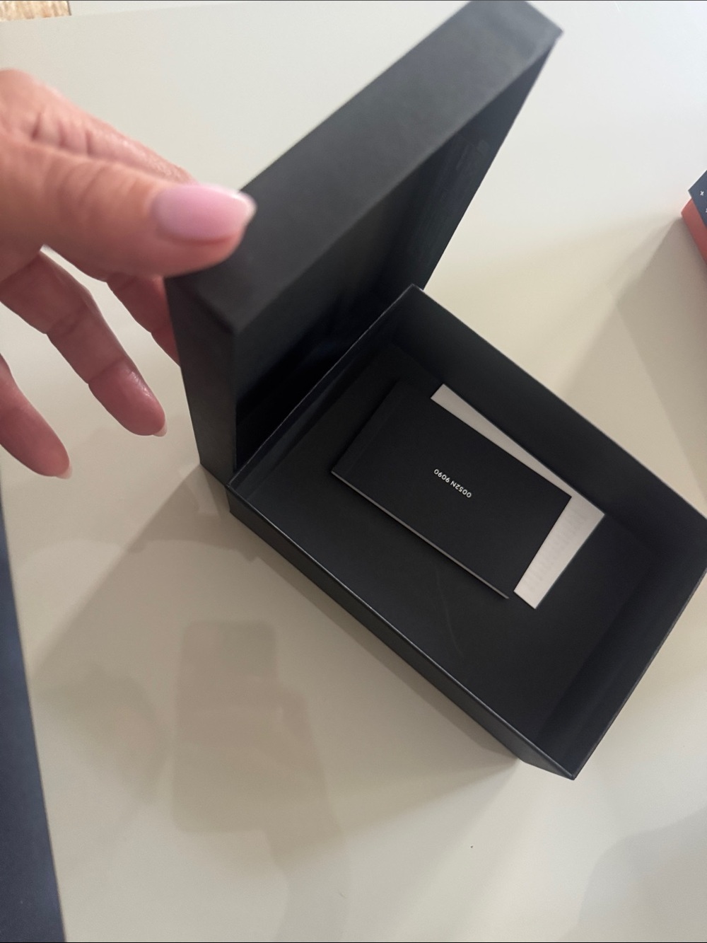Gucci Black Logo Accessory Box authentic - Picture 2 of 3
